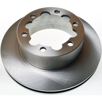 Jeu de 2 disques de frein arrière DENCKERMANN OEM A9064230112