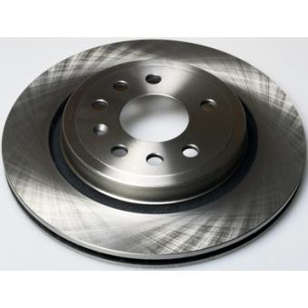 Jeu de 2 disques de frein arrière DENCKERMANN OEM 12762291