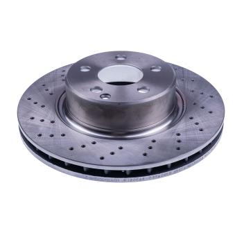 Jeu de 2 disques de frein avant DENCKERMANN B130568