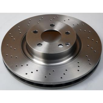 Jeu de 2 disques de frein avant DENCKERMANN OEM A2214210612