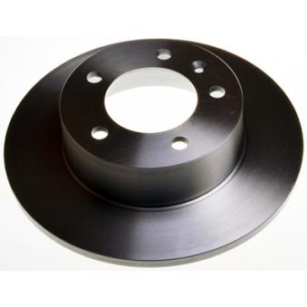 Jeu de 2 disques de frein arrière DENCKERMANN OEM 4403045