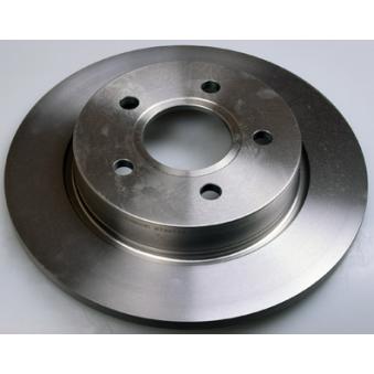 Jeu de 2 disques de frein arrière DENCKERMANN OEM 1704765