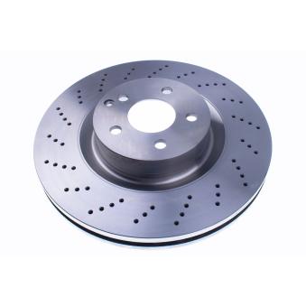 Jeu de 2 disques de frein avant DENCKERMANN B130750