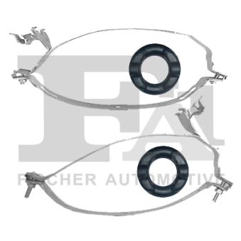 Support, silencieux FA1 109-911