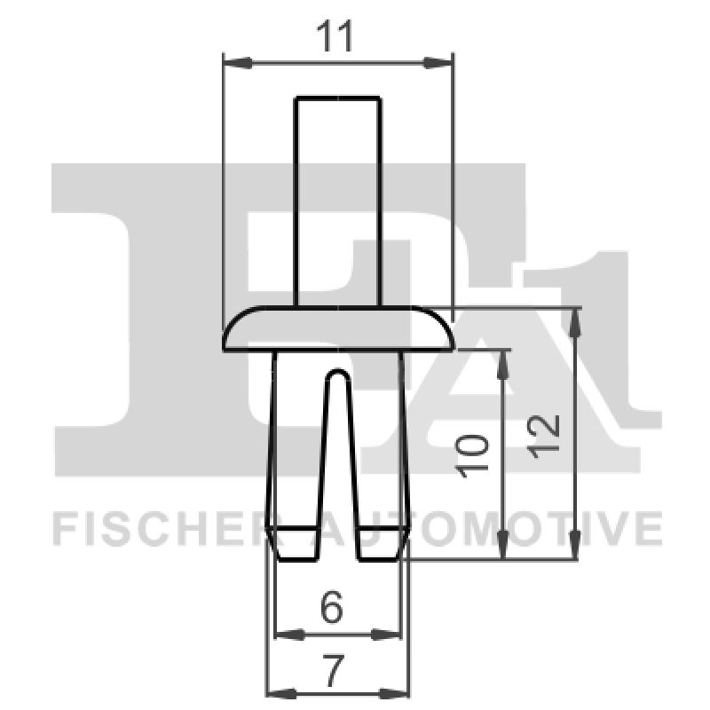 Rivet à expansion FA1 33-20001.10 - Visuel 1