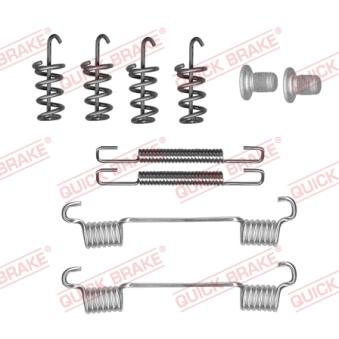 Kit d'accessoires, mâchoires de frein de stationnement QUICK BRAKE 105-0051 pour BMW Série 1 S 500 4Matic - 435cv