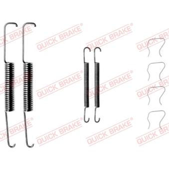 Kit d'accessoires, mâchoire de frein QUICK BRAKE 105-0508