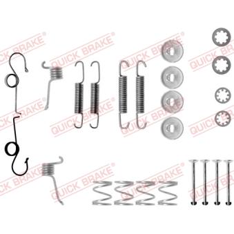 Kit d'accessoires, mâchoire de frein QUICK BRAKE [105-0511]