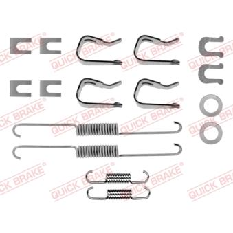 Kit d'accessoires, mâchoire de frein QUICK BRAKE [105-0549]