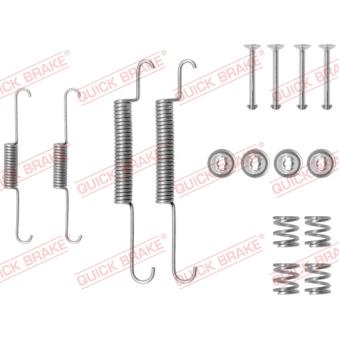 Kit d'accessoires, mâchoire de frein QUICK BRAKE 105-0556