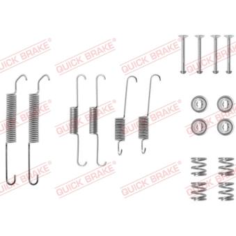 Kit d'accessoires, mâchoire de frein QUICK BRAKE 105-0591