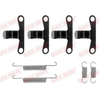 Kit d'accessoires, mâchoires de frein de stationnement QUICK BRAKE [105-0594]