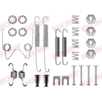 Kit d'accessoires, mâchoire de frein QUICK BRAKE [105-0614]