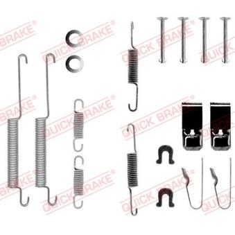 Kit d'accessoires, mâchoire de frein QUICK BRAKE [105-0654]