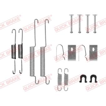 Kit d'accessoires, mâchoire de frein QUICK BRAKE [105-0668]