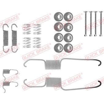 Kit d'accessoires, mâchoire de frein QUICK BRAKE 105-0685