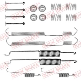 Kit d'accessoires, mâchoire de frein QUICK BRAKE 105-0691 pour CITROEN C25 2.0 E - 79cv