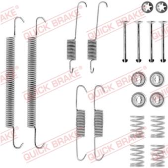 Kit d'accessoires, mâchoire de frein QUICK BRAKE [105-0707]