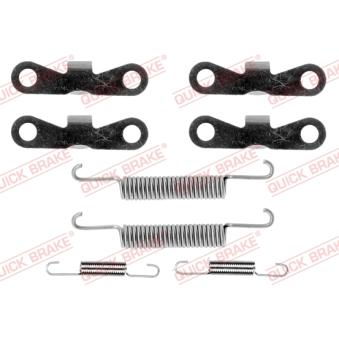Kit d'accessoires, mâchoires de frein de stationnement QUICK BRAKE [105-0720]