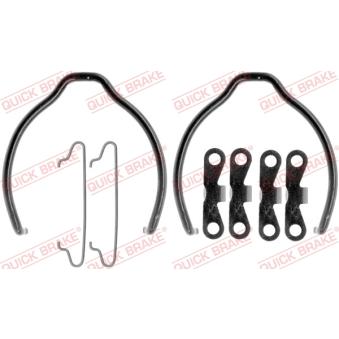 Kit d'accessoires, mâchoires de frein de stationnement QUICK BRAKE [105-0721]