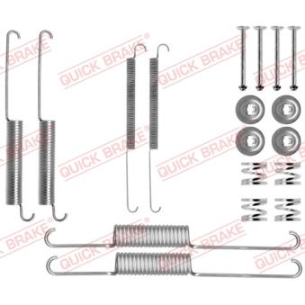 Kit d'accessoires, mâchoire de frein QUICK BRAKE [105-0758]
