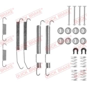 Kit d'accessoires, mâchoire de frein QUICK BRAKE [105-0759]