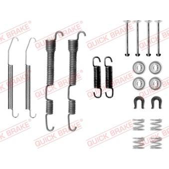 Kit d'accessoires, mâchoire de frein QUICK BRAKE [105-0761]