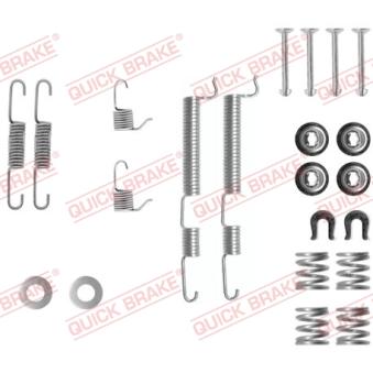Kit d'accessoires, mâchoire de frein QUICK BRAKE 105-0765