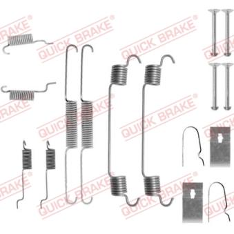 Kit d'accessoires, mâchoire de frein QUICK BRAKE [105-0767]