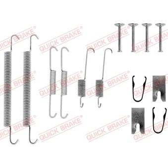 Kit d'accessoires, mâchoire de frein QUICK BRAKE [105-0771]