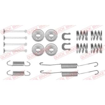 Kit d'accessoires, mâchoire de frein QUICK BRAKE [105-0778]