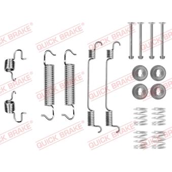 Kit d'accessoires, mâchoire de frein QUICK BRAKE [105-0780]
