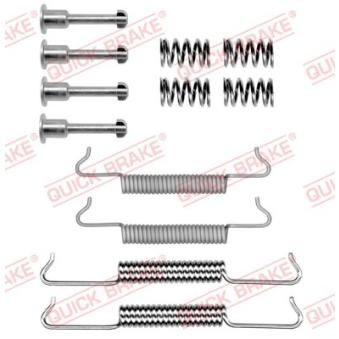 Kit d'accessoires, mâchoires de frein de stationnement QUICK BRAKE [105-0793]