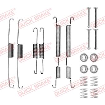Kit d'accessoires, mâchoire de frein QUICK BRAKE [105-0813]