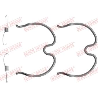 Kit d'accessoires, mâchoire de frein QUICK BRAKE [105-0837]