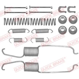 Kit d'accessoires, mâchoire de frein QUICK BRAKE [105-0853]
