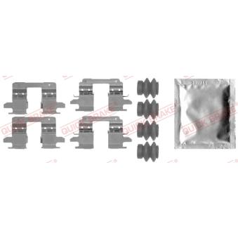 Kit d'accessoires, plaquette de frein à disque QUICK BRAKE 109-0005 pour FORD TRANSIT 1.6 16V - 110cv