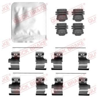 Kit d'accessoires, plaquette de frein à disque QUICK BRAKE 109-0096 pour OPEL INSIGNIA 1.6 CDTi - 110cv Kit d'accessoires, plaquette de frein à disque QUICK BRAKE 109-0096 pour OPEL INSIGNIA 1.6 CDTi - 110cv