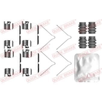 Kit d'accessoires, plaquette de frein à disque QUICK BRAKE [109-0099]