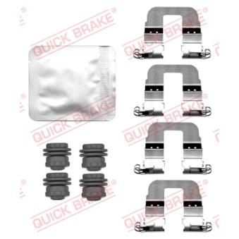 Kit d'accessoires, plaquette de frein à disque QUICK BRAKE 109-0106 pour HONDA HR-V 1.5 - 130cv