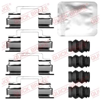 Kit d'accessoires, plaquette de frein à disque QUICK BRAKE 109-0121 pour FIAT FULLBACK 2.4 D 4x4 - 181cv Kit d'accessoires, plaquette de frein à disque QUICK BRAKE 109-0121 pour FIAT FULLBACK 2.4 D 4x4 - 181cv
