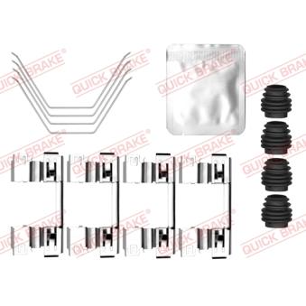 Kit d'accessoires, plaquette de frein à disque QUICK BRAKE [109-0146]