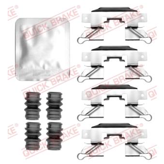 Kit d'accessoires, plaquette de frein à disque QUICK BRAKE [109-0151]