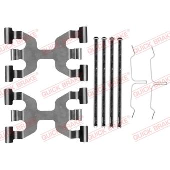 Kit d'accessoires, plaquette de frein à disque QUICK BRAKE 109-0189 Kit d'accessoires, plaquette de frein à disque QUICK BRAKE 109-0189