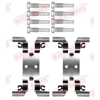 Kit d'accessoires, plaquette de frein à disque QUICK BRAKE [109-0207]