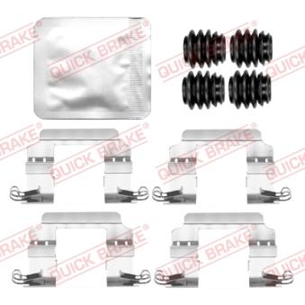 Kit d'accessoires, plaquette de frein à disque QUICK BRAKE 109-0226 pour CITROEN C3 1,2 Hybrid 110 - 110cv Kit d'accessoires, plaquette de frein à disque QUICK BRAKE 109-0226 pour CITROEN C3 1,2 Hybrid 110 - 110cv
