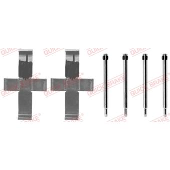 Kit d'accessoires, plaquette de frein à disque QUICK BRAKE 109-0979