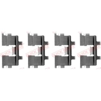 Kit d'accessoires, plaquette de frein à disque QUICK BRAKE 109-1015