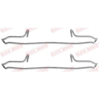 Kit d'accessoires, plaquette de frein à disque QUICK BRAKE 109-1159 pour SUZUKI VITARA 2.0 - 180cv