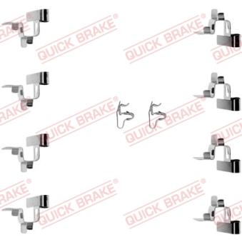 Kit d'accessoires, plaquette de frein à disque QUICK BRAKE 109-1191